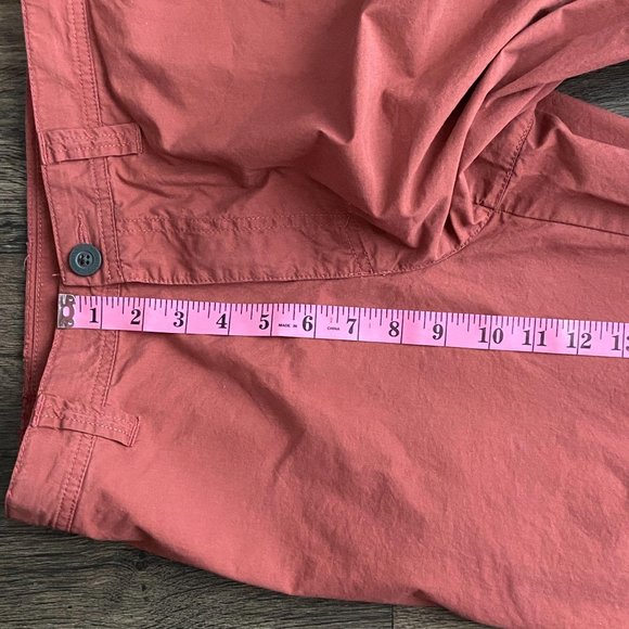 Columbia Washed Out Mens Chino Shorts Rose Dust 34 - Picture 9 of 11